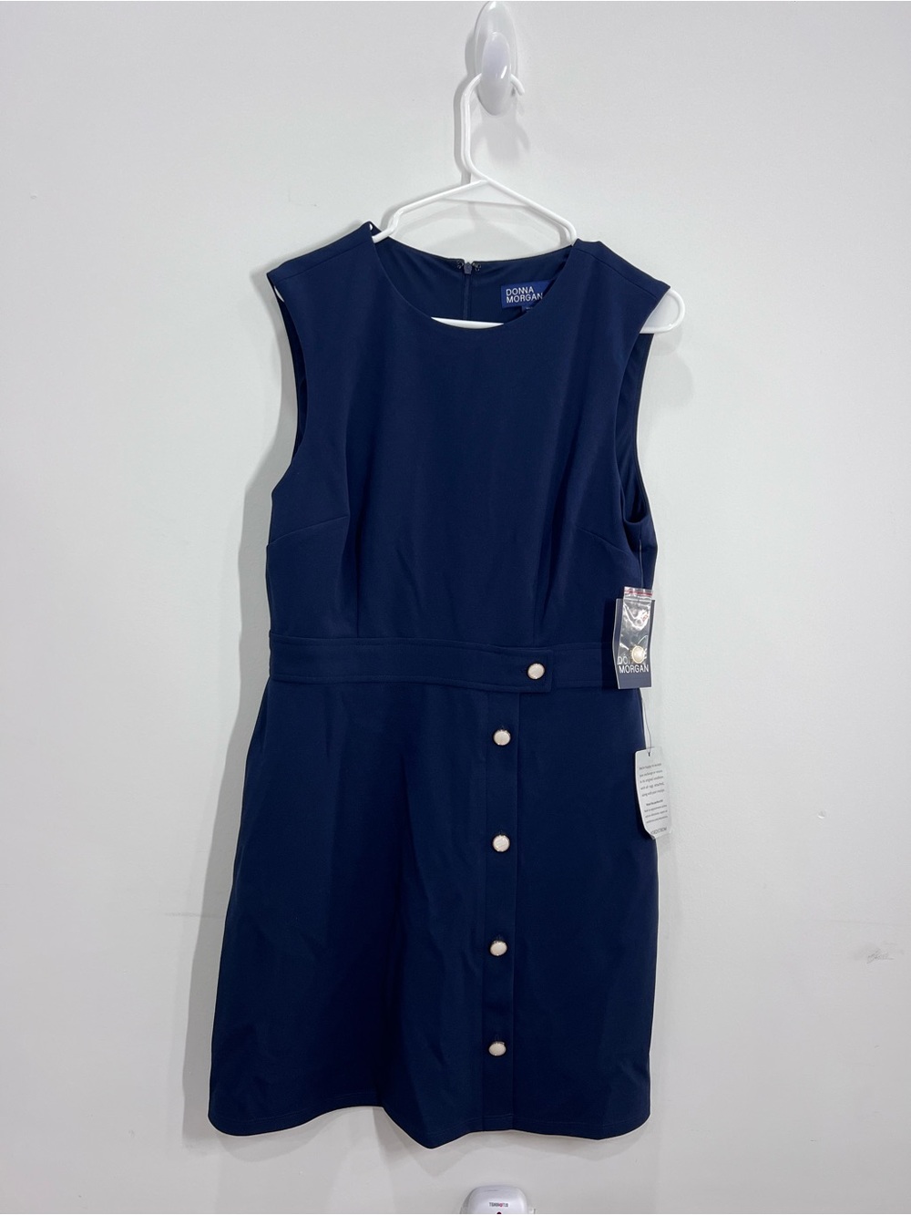 Donna Morgan Navy Mini Dress